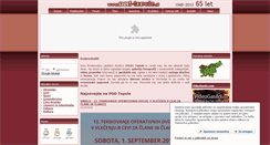 Desktop Screenshot of pgd-topole.si